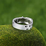 Stylischer und niedlicher Halsbandring inspiriert von Hunden