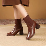 Cátia - Elegante Plateau-Stiefel