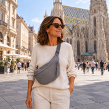 Chiara | Schultertasche Grau