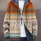 Diana | Künstlerischer Kapuzen-Cardigan-Mantel