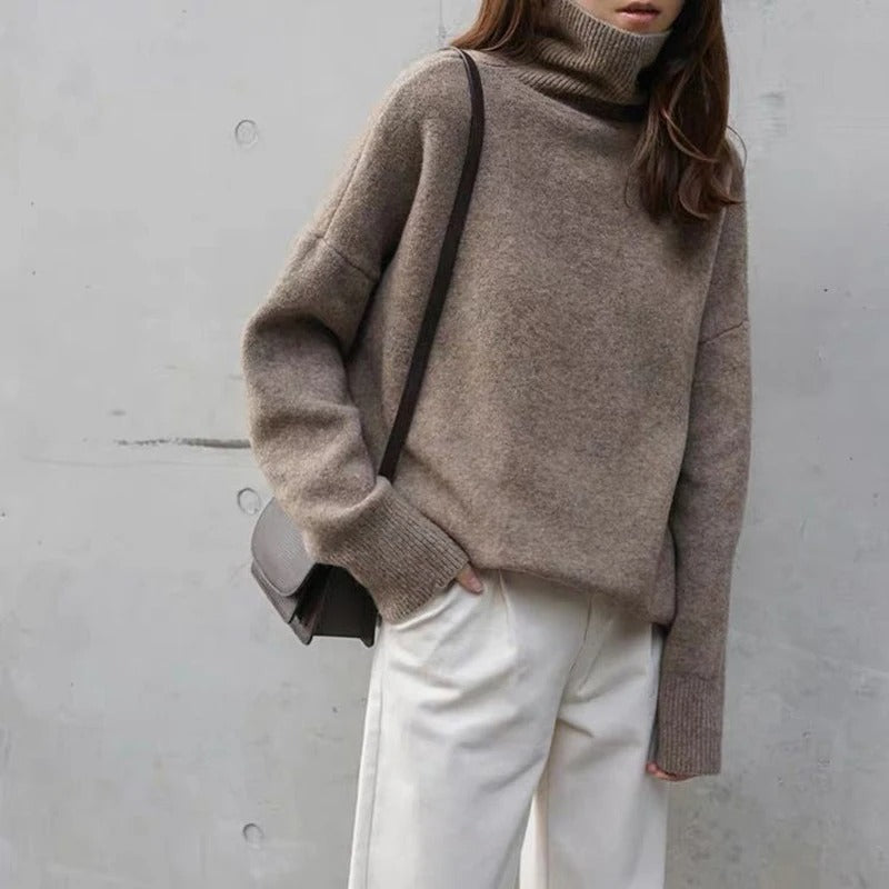 Ilona | Oversized Rollkragenpullover