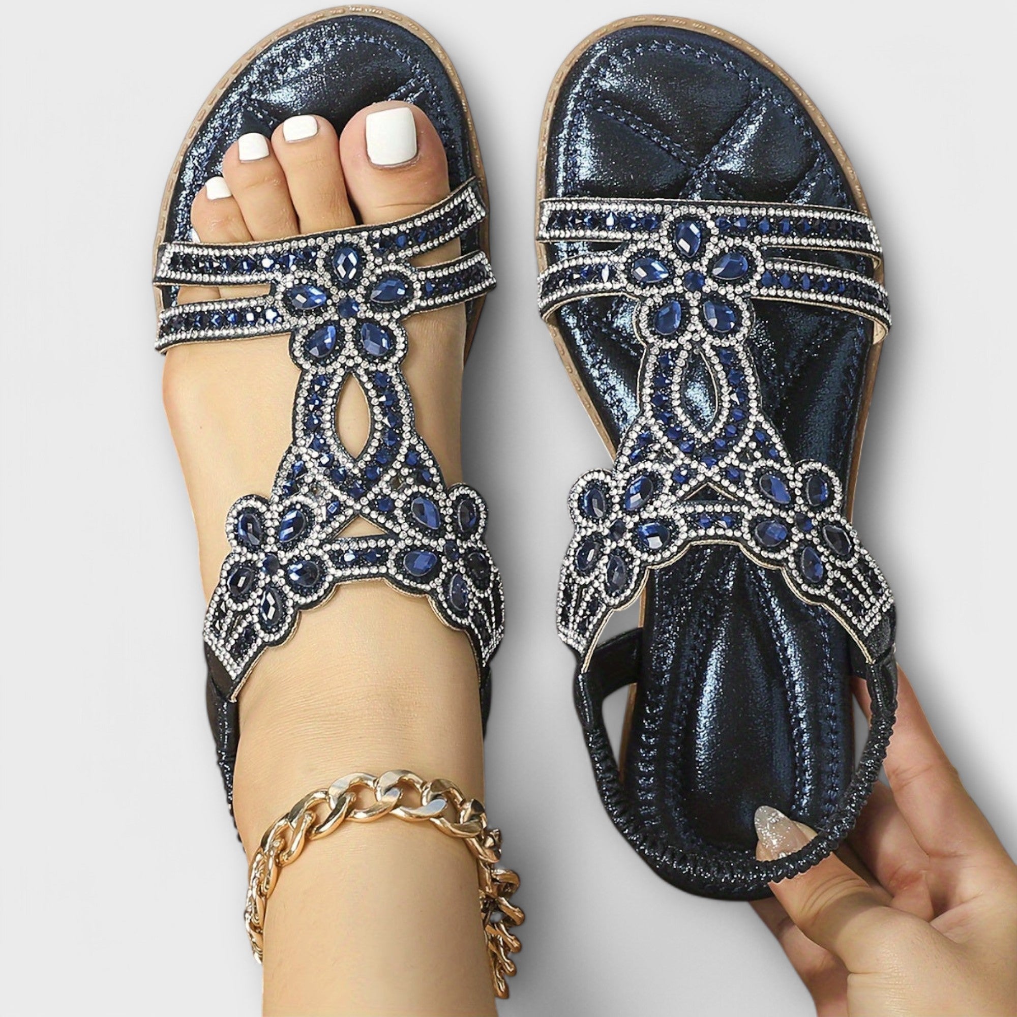 Rosalie - Orthopädische Sandalen im Bohostyl