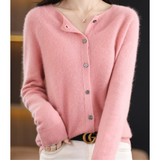 Antonia – Cardigan mit gerippten Bündchen