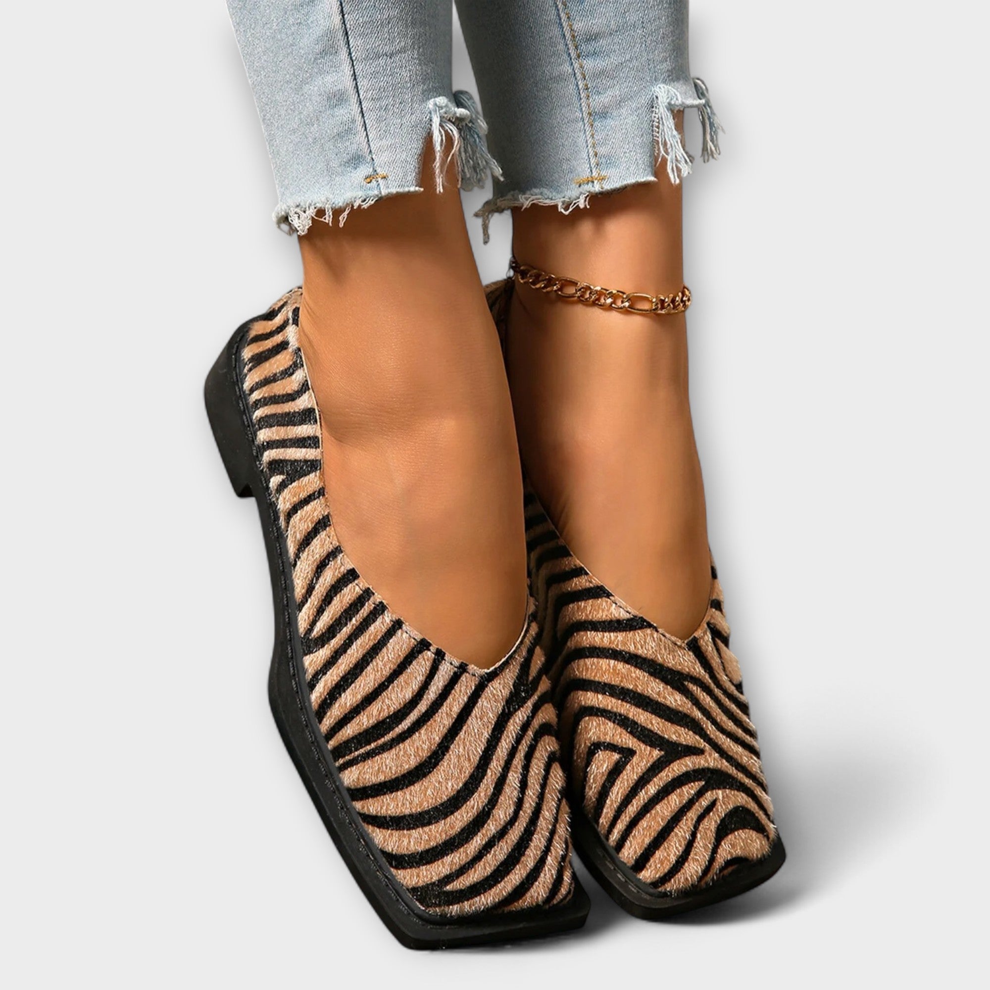 Ulani – Freizeitschuhe mit Zebradruck