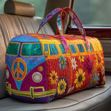RAINBOWVANA | QUILTED REISESPORTTASCHE