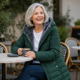 Ingrid | Gesteppter Wintermantel mit Kapuze