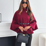 Aline - Papillon Mantel mit Gürtel