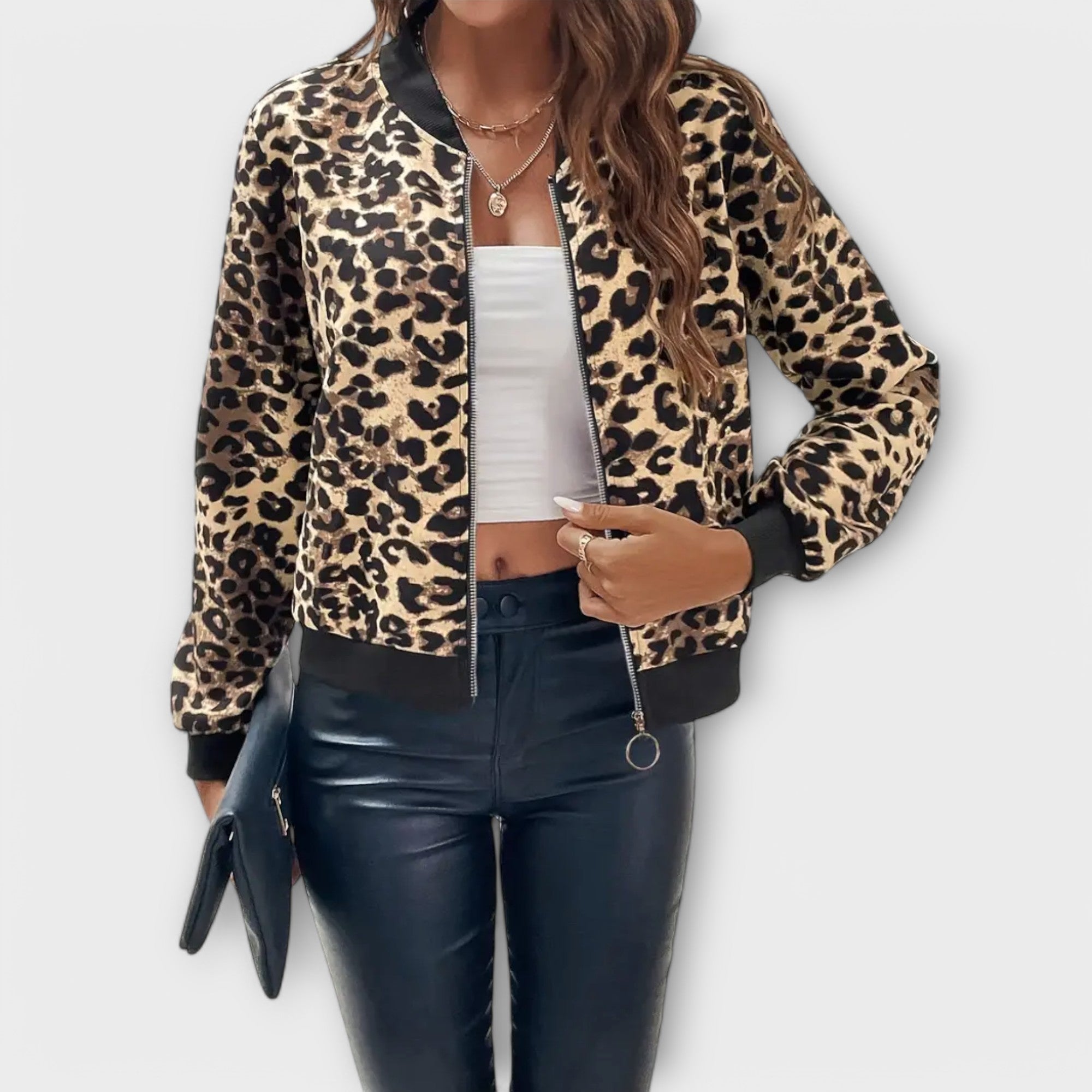 Raquel - Elegante Leopardenjacke