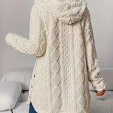 Sara - Flauschige Kapuzenjacke
