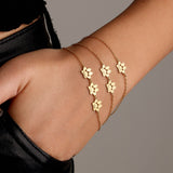 Pfotenabdruck Namens Halskette/Armband