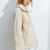 Ute | Oversize-Teddyjacke mit Stehkragen