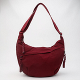 Rosa | Schultertasche Bordeaux